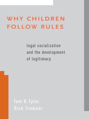 cover image of Why Children Follow Rules